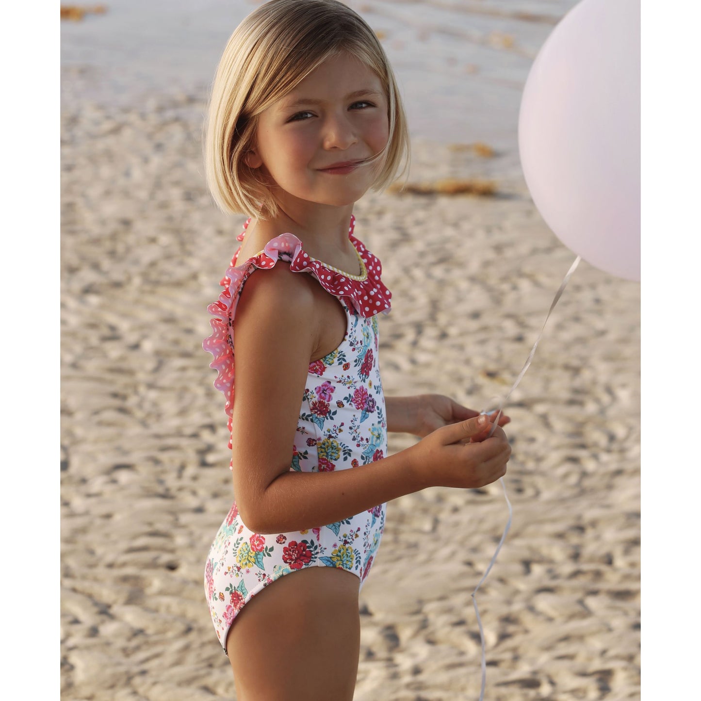 Claire Ruffle One-Piece